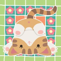 FLORA CAT: Nonogram Puzzle